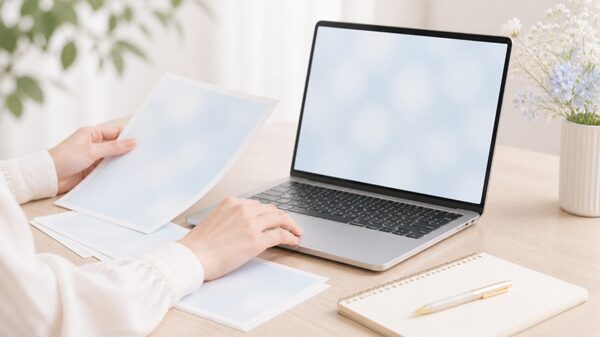 名前や書類で「髙」を使う前に表示を確認するイメージ