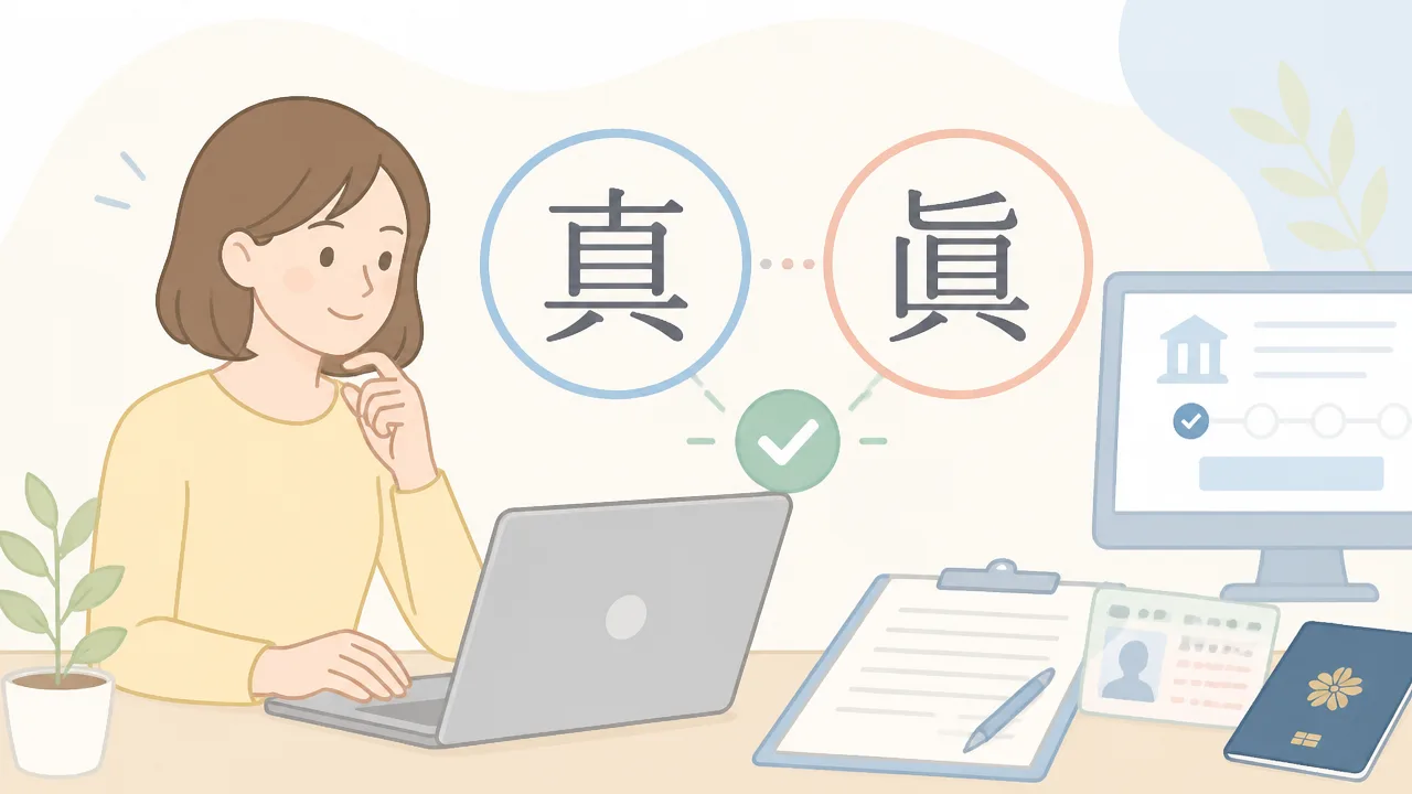 「真」と「眞」の違いとは?意味や使い分けをわかりやすく解説
