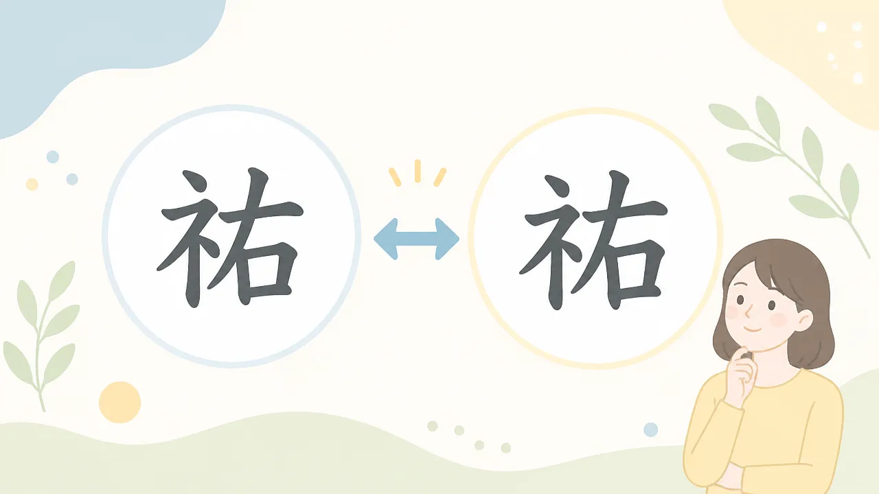 祐の旧字は？意味や使い方、名前に使う際のポイント