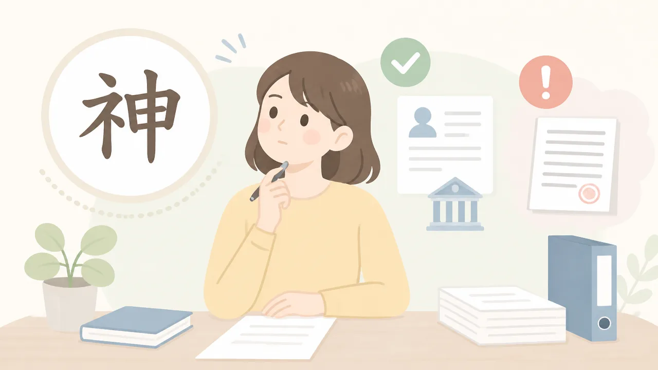 神の旧字とは?意味や書き方、使われる場面を解説